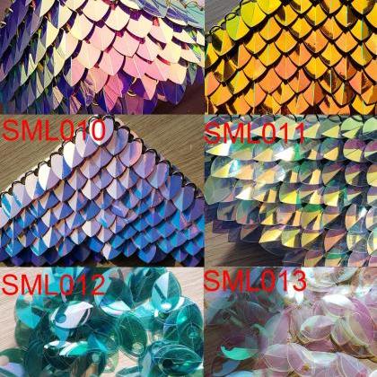 500pcs Thin Plastic Scales Scales For Scalemaille..