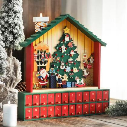 2022 Christmas Tree In House Santa Advent Calendar..